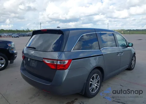 2012 Honda Odyssey Ex-L z USA, uszkodzony, nr VIN 5FNRL5H63CB074300